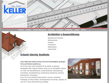 Tablet Screenshot of bauunternehmen-keller.de